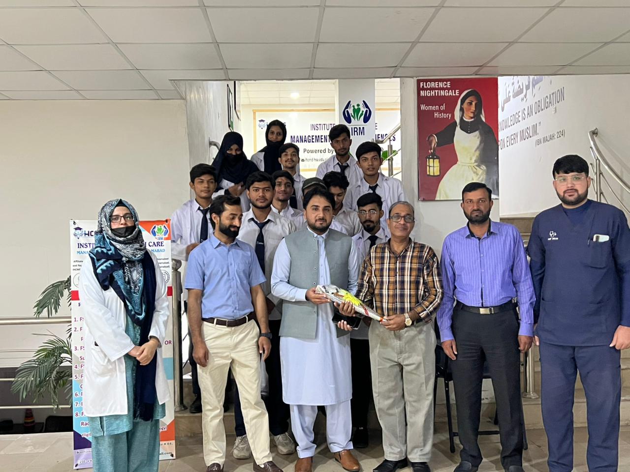 Welcome to MD and 1st Batch of F.Sc Medical Technology